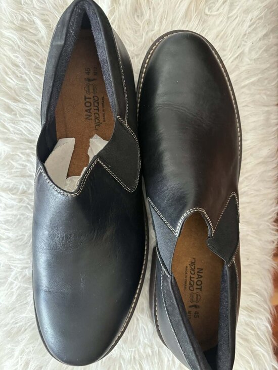 NAOT Director Black Velvet & Raven Size 45 Leather main image 4